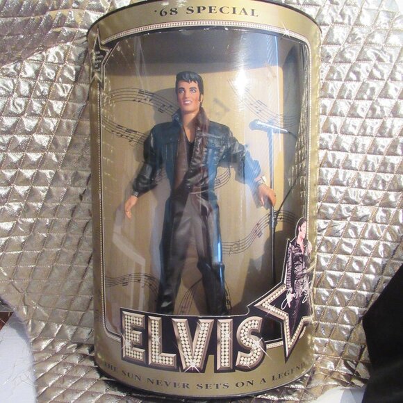 3 - 12" Elvis Presley, Collectable dolls, Vintage, 1993, TCB - Picture 3 of 16